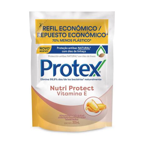 Imagem de Refil Sabonete Líquido Protex Nutri Protect Vitamina E 200ml