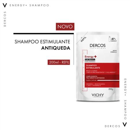 Imagem de Refil Shampoo Tratamento Antiqueda Vichy Dercos Energy+ 200g