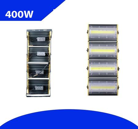 Imagem de Refletor 400W de Led Linear Torre IP68 Branco Bivolt