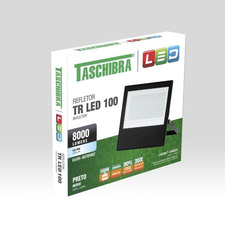 Refletor Led 100W Taschibra TR 6500K Imagem de Refletor Led 100W Taschibra TR 6500K