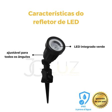 Imagem de Refletor Led Opus Espeto Jardim 5w À Prova D'água Bivolt