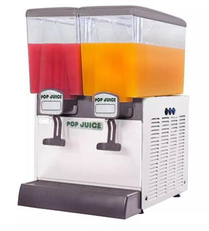 Imagem de Refresqueira com 2 Sabores de 15 Litros Pop Juice Tecapply 30 Litros