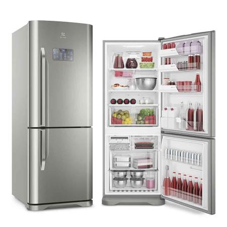 Imagem de Refrigerador Electrolux Bottom Freezer Inverter 454L Inox 127V IB53X