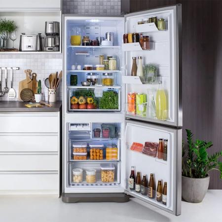 Imagem de Refrigerador Electrolux Frost Free 454 Litros Inverter Bottom Freezer Branco IB53  220 Volts