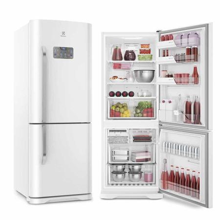 Imagem de Refrigerador Electrolux Frost Free Bottom Freezer 454L Branco 220V DB53