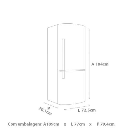 Imagem de Refrigerador / Geladeira Brastemp Frost Free Inverse 443L BRE57AK