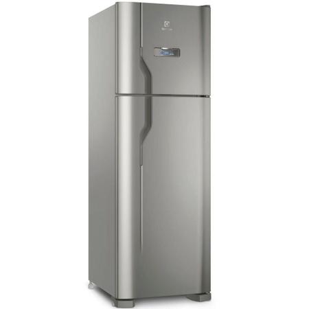 Imagem de Refrigerador / Geladeira Electrolux DFX41 Frost Free Duplex 371L Inox