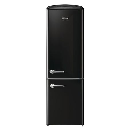 Imagem de Refrigerador Gorenje Retro Collection Ion Generation 2 Portas Inverse Preto 220V ONRK192BK