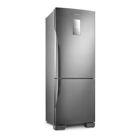 Imagem de Refrigerador Panasonic 480 Litros 2 Portas com Freezer Embaixo Frost Free Aço Escovado BB71PVFX 110V