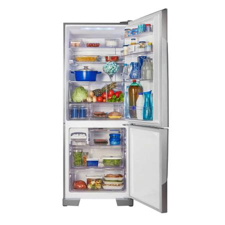 Imagem de Refrigerador Panasonic NR-BB53PV3X Frost Free com Tecnologia Inverter Aço Escovado 220v