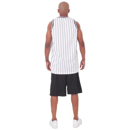 Regata Basquete M10 NY New York Listrada Branco - Outros Moda e