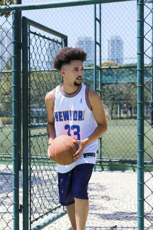 Regata Basquete M10 NY New York Listrada Branco - Outros Moda e Acessórios  - Magazine Luiza