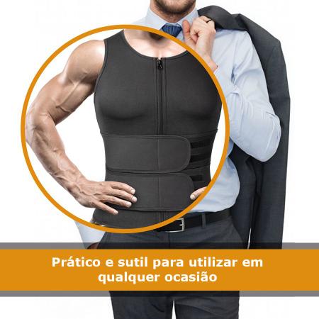 Camiseta Regata Térmica Cinta Compressão Abdominal Thermo Zipper T-Shirt  Masculina - Mbfit - Regata Masculina - Magazine Luiza