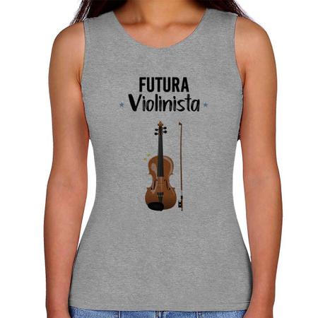 Imagem de Regata Feminina Futura Violinista - Foca na Moda