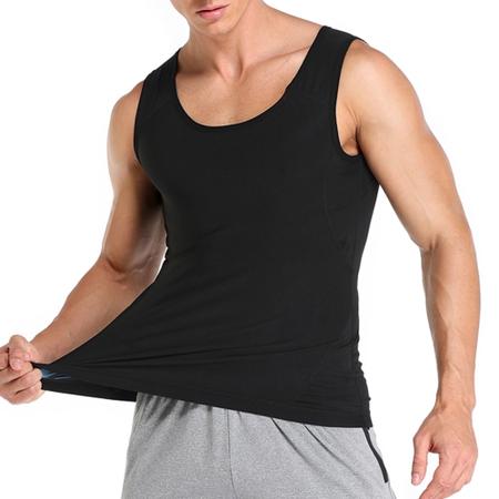 Imagem de Regata Para Academia com Tecnologia Sauna Camisa Fitness Masculino
