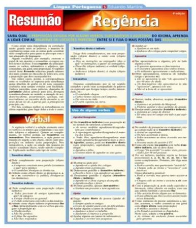 Regencia - resumao - 07 ed Imagem de Regencia - resumao - 07 ed