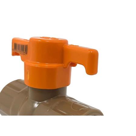 Registro Esfera Pvc Krona Roscavel 1.1/4'' 554 Imagem de Registro Esfera Pvc Krona Roscavel 1.1/4'' 554