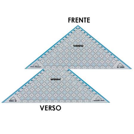 Imagem de Régua Triangular para Patchwork 