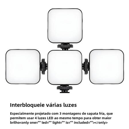 Regulável 5w Mini Led Lâmpada De Preenchimento De Luz De Vídeo Para Canon Nikon Sony Dslr Camera Hot - DITIPOO Imagem de Regulável 5w Mini Led Lâmpada De Preenchimento De Luz De Vídeo Para Canon Nikon Sony Dslr Camera Hot