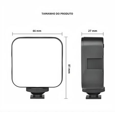 Regulável 5w Mini Led Lâmpada De Preenchimento De Luz De Vídeo Para Canon Nikon Sony Dslr Camera Hot - DITIPOO Imagem de Regulável 5w Mini Led Lâmpada De Preenchimento De Luz De Vídeo Para Canon Nikon Sony Dslr Camera Hot