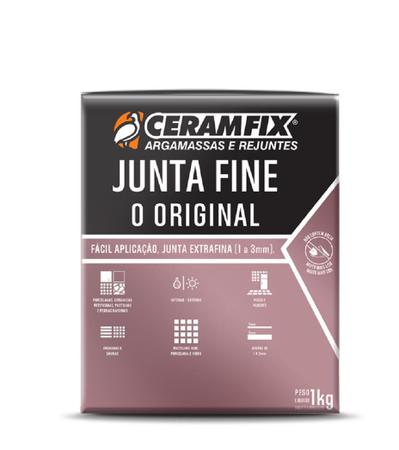 Imagem de Rejunte fine marrom sucupira 1kg*  - ceramfix