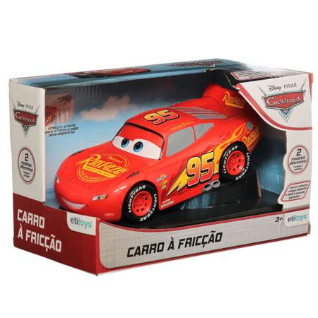 Carrinho - Relampago Mcqueen Mate - Corrida Friccao ETILUX