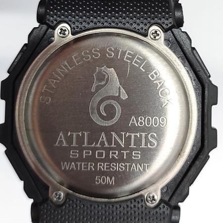 Rel gio Atlantis A8009 Digital Resistente a gua Rel gio de