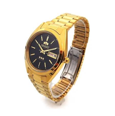 Imagem de Relógio Automático Dourado Orient Masculino 469WC2F P1KX