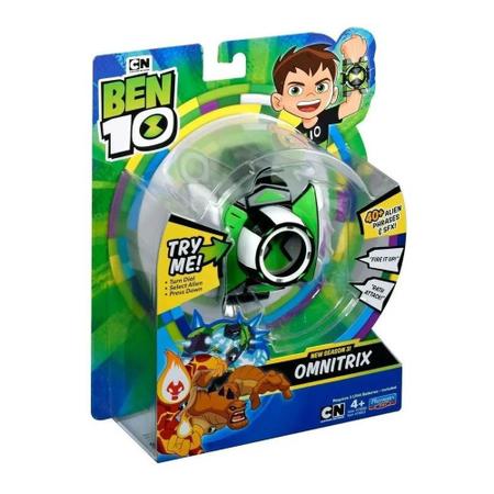 Ben 10 Relogio - Omnitrix Omni-Strike 10 Aliens Com Luz E Som Sunny -  Relógio Masculino - Magazine Luiza