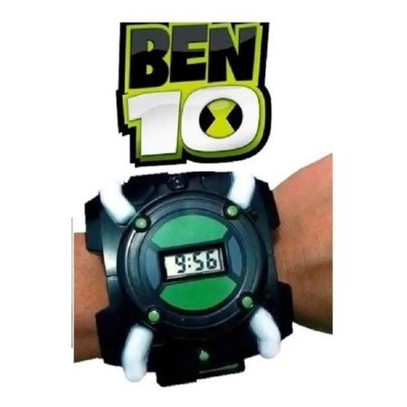 Imagem de Relógio Brinquedo Ben 10 Omnitrix Hora Luz E Sons Aliens