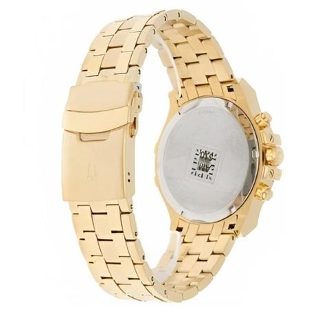 Imagem de Relógio Bulova Masculino Dourado Star Marine WB30999H