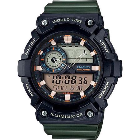 Imagem de Relógio Casio AEQ-200W-3AVDF Cronômetro Alarme Hora Mundi