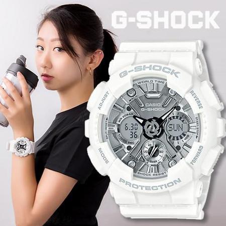 Imagem de Relógio CASIO G-SHOCK feminino anadigi GMA-S120MF-7A1DR