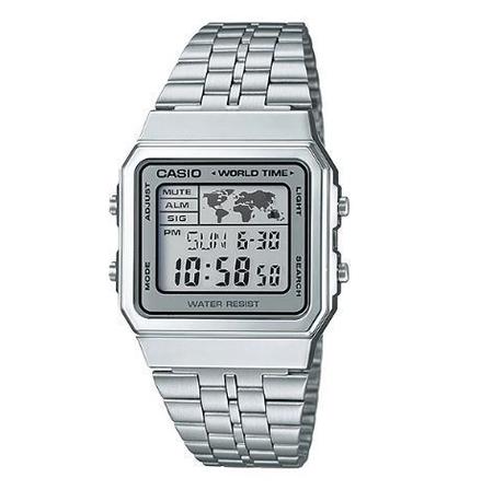 Imagem de Relógio Casio Masculino Vintage Digital World Time A500WA-7DF