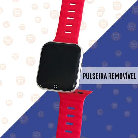 Imagem de Relógio Champion Digital Smartwatch Vermelho 1 Ano Garantia