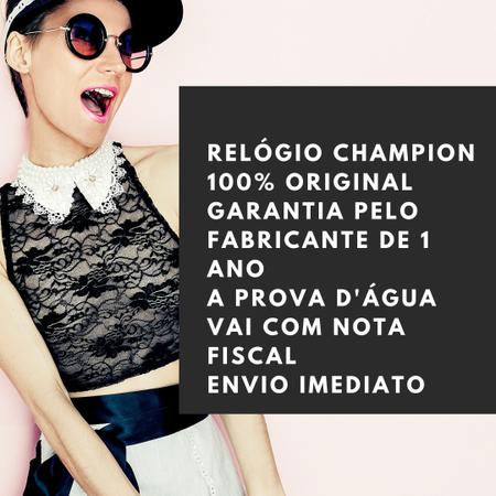 Imagem de Relógio Champion Feminino Prata Mostrador Rosé Original com Nota Fiscal
