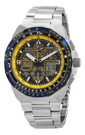 Imagem de Relogio Citizen Blue Angels Skyhawk Jy8125-54l Eco-drive