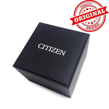 Imagem de Relógio CITIZEN masculino cronógrafo prata preto TZ31178T