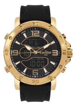 Imagem de Relógio Condor Masculino Digital Dourado - Cobjk611Ab/5P