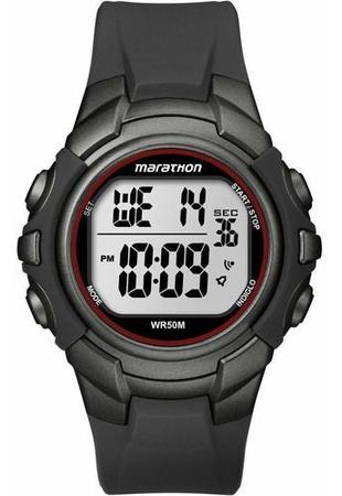 Rel gio Cron metro Timex Marathon Indiglo T5k642 Original