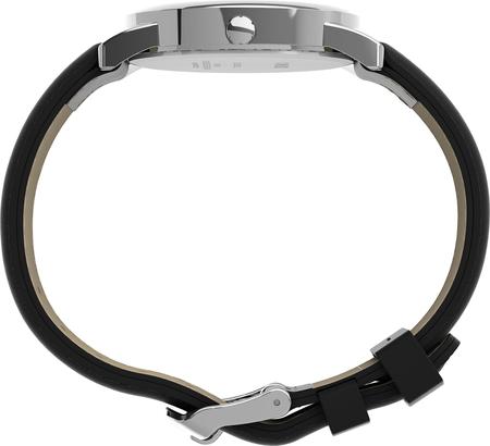 Imagem de Relógio de data com pulseira de couro