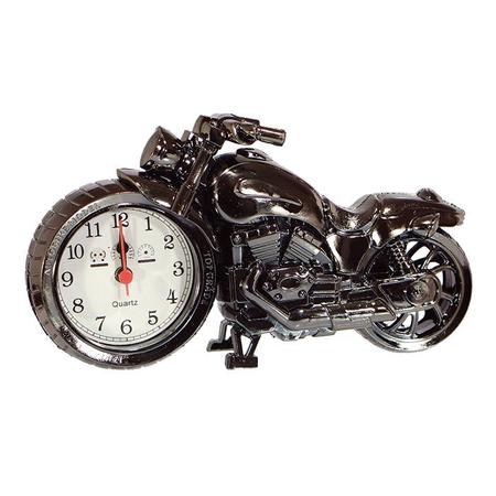 Imagem de Relógio de Mesa Despertador em Forma de Moto Harley 22cm
