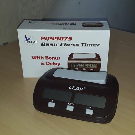 Relógio de xadrez digital LEAP PQ9907S – Jadoube