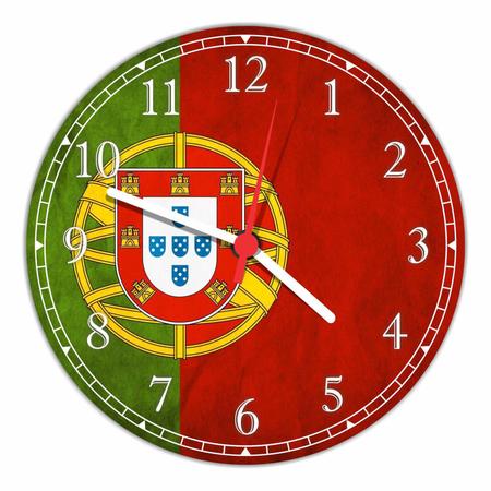 Imagem de Relógio De Parede Bandeira De Portugal Gg 50 Cm Quartz