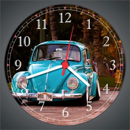Imagem de Relógio De Parede Carro Fusca Vintage Gg 50 Cm Quartz 01