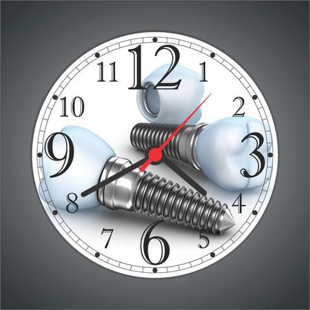 Imagem de Relógio De Parede Consultórios Dentista Odontologia