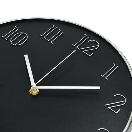 Imagem de Relógio De Parede Cozinha 30Cm Silencioso Modern Minimalista