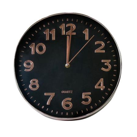 Imagem de Relógio de parede de plástico 30cm