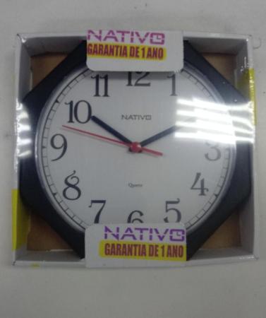 Imagem de Relógio de parede de plástico - Nativo