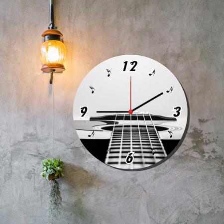 Imagem de Relógio De Parede Decorativo Estilo Música 56